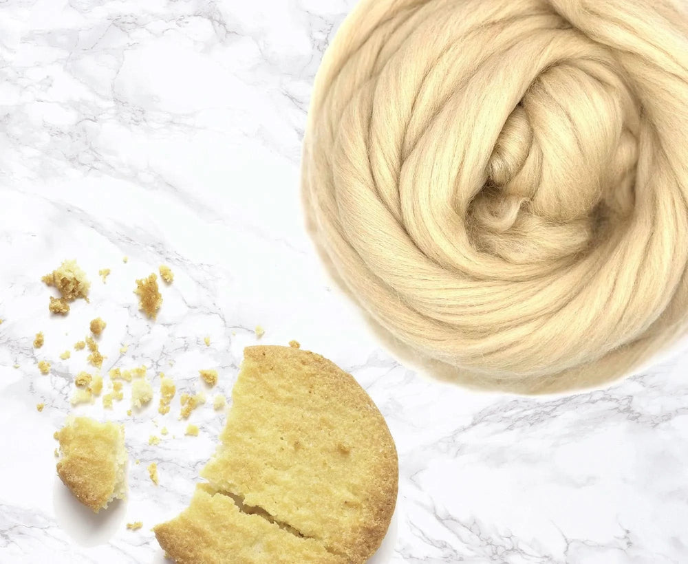 Merino Biscuit Dyed Wool WoW