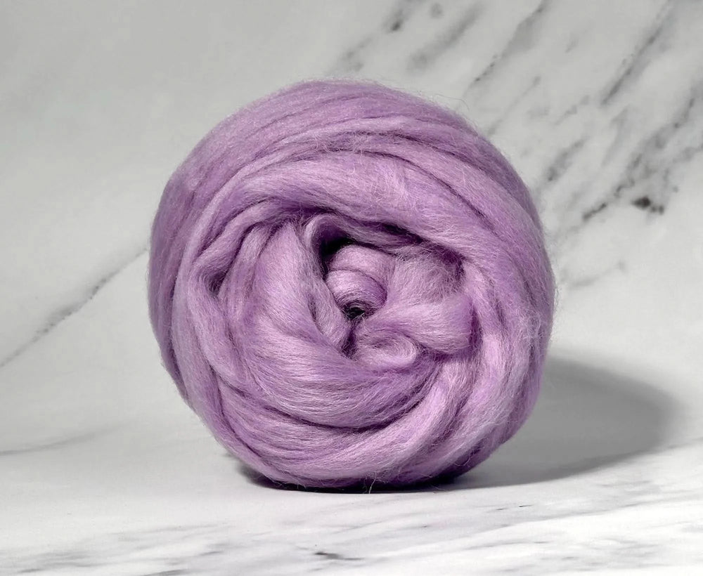 Blue Faced Leicester Lavender Purple Dyed Wool World Of Wool