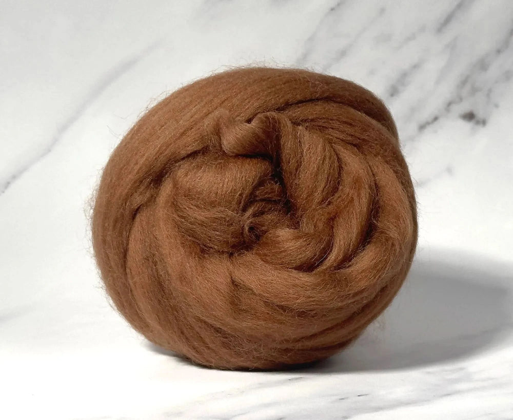 Blue Faced Leicester Chocolate Brown Dyed Wool World Of Wool
