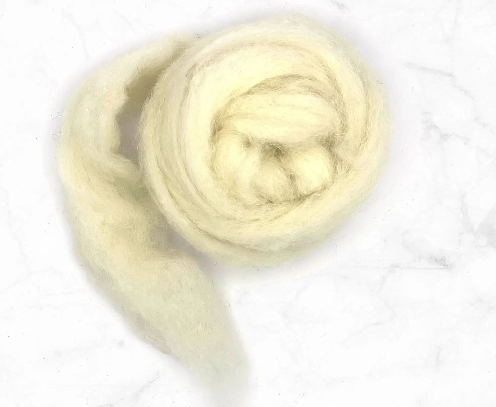 Carded Cheviot Sliver Carded Wool WoW