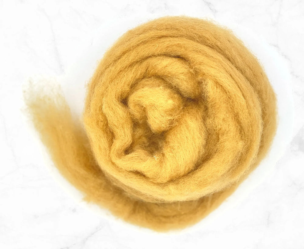 Golden Hound Felting Wool