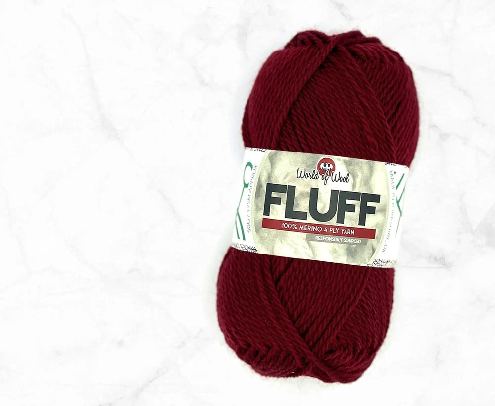 Strawberry Pancakes Fluff Merino 4 Ply Yarn Yarn WoW