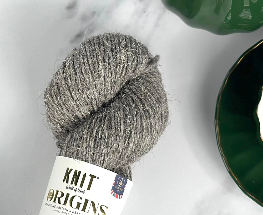 Light Grey Herdwick Origins Aran Yarn Yarn World Of Wool