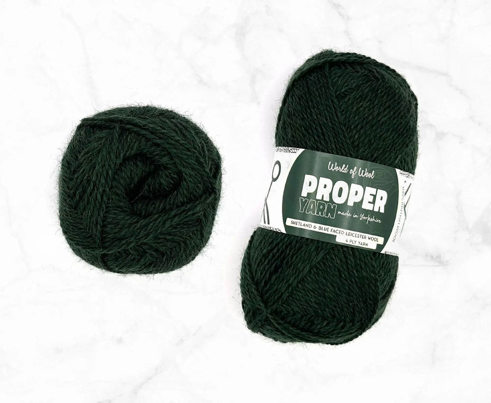 By Eck Green Proper 4 Ply Yarn Yarn World Of Wool