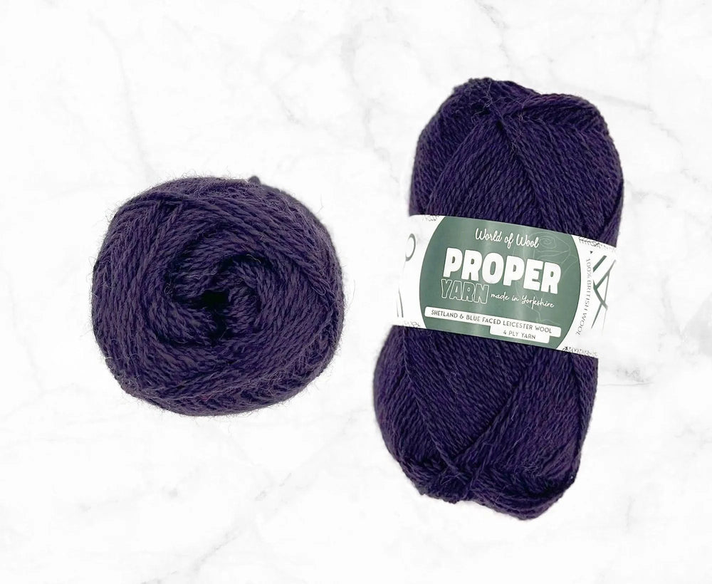 Ta Ra Purple Proper 4 Ply Yarn Yarn World Of Wool