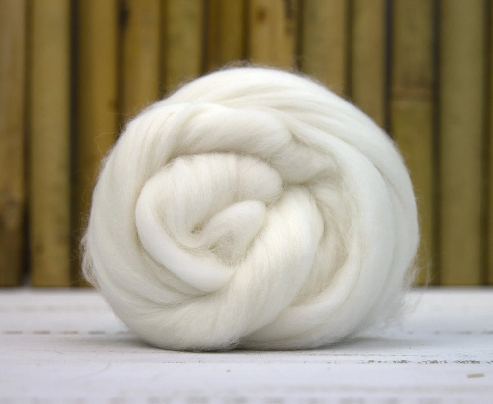 White Angora Top - World of Wool