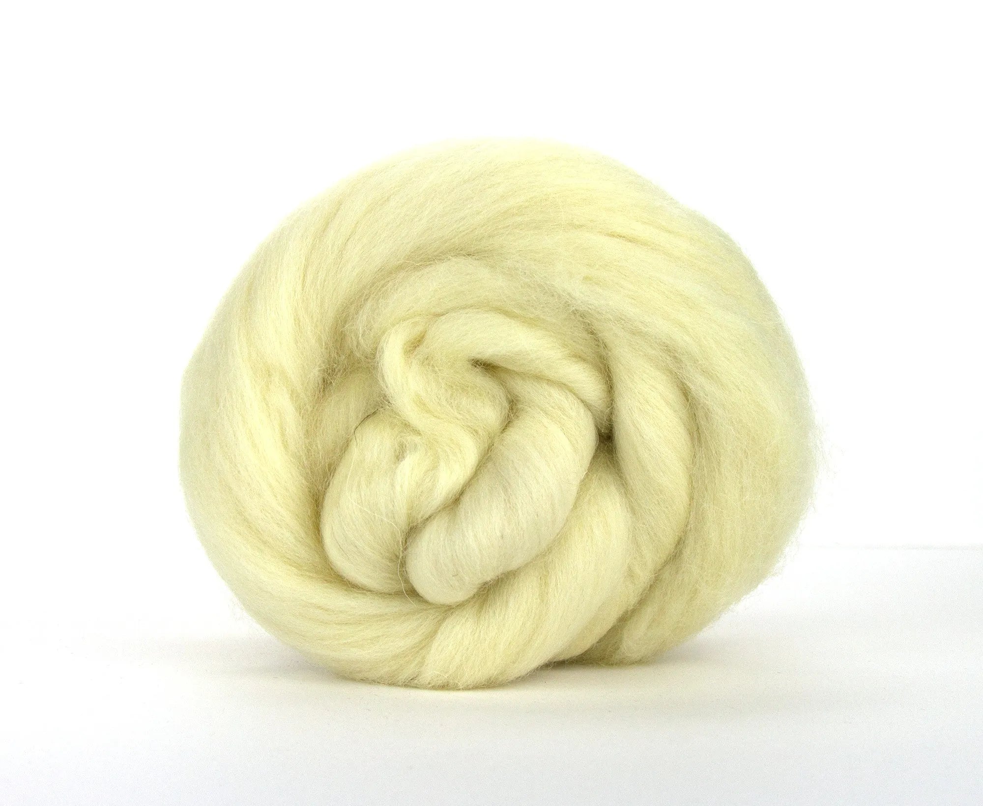 White Blue Faced Leicester Top Superwashed - World of Wool