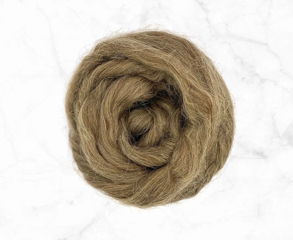 Brown Faroe Island Top Natural Wool Top WoW