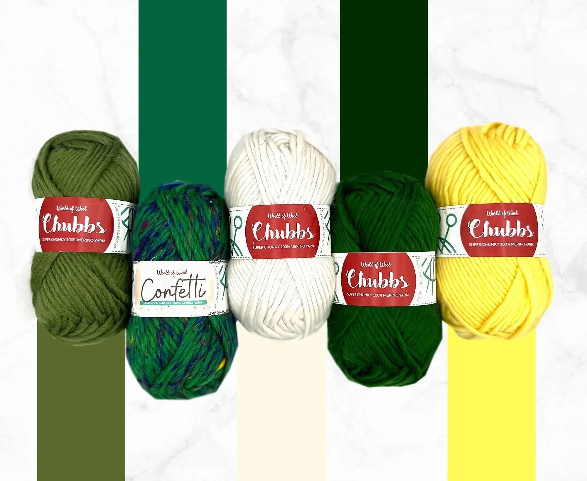 The Unexpected Party Collection Super Chunky Yarn Pack World Of Wool