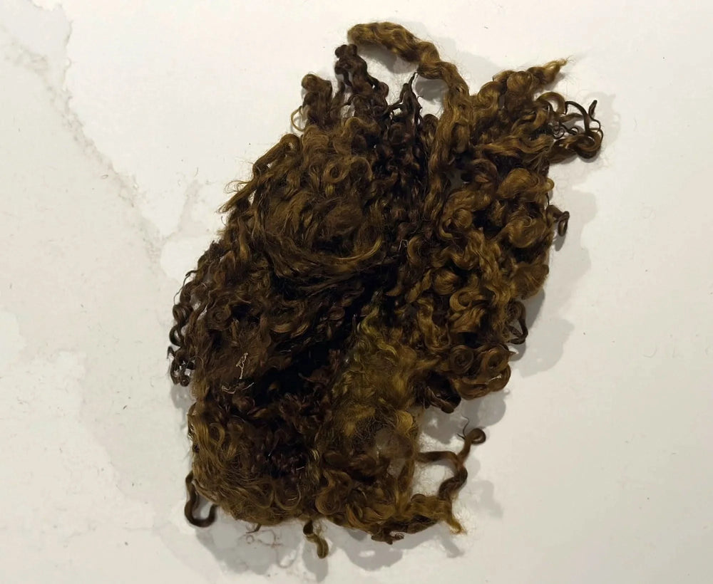 Locky Wensleydale Wool Locks Cocoa Effect Fibres World Of Wool Retail