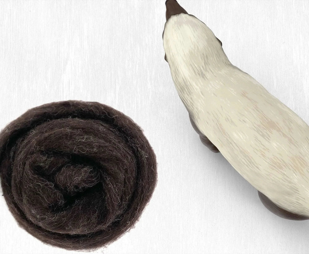 Badger Carded Wool WoW