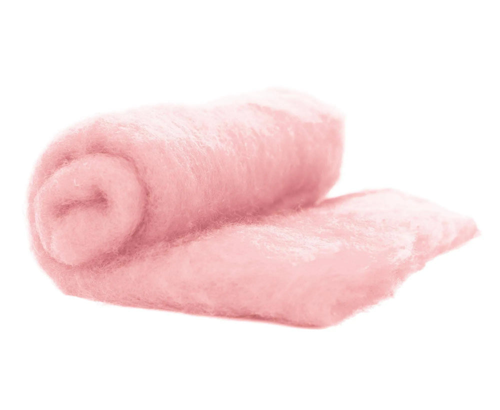 Carded Perendale Batt Candy Floss - World of Wool