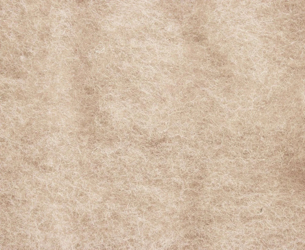 Carded Perendale Batt Eggshell Carded Wool Batts WoW