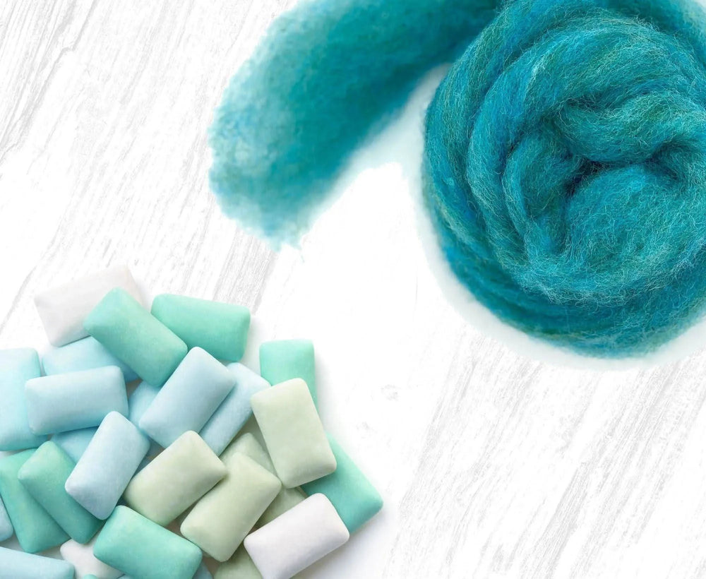 Bubblegum Carded Wool WoW