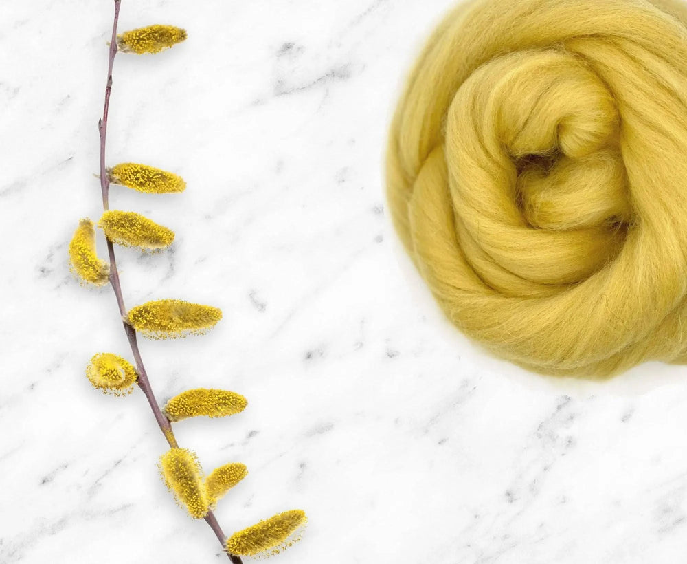 Corriedale Catkin Dyed Wool WoW