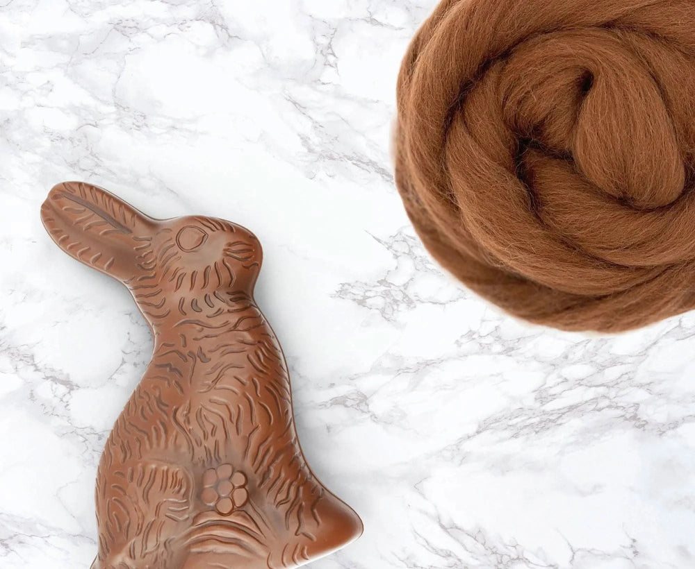 Merino Chocolate Dyed Wool WoW