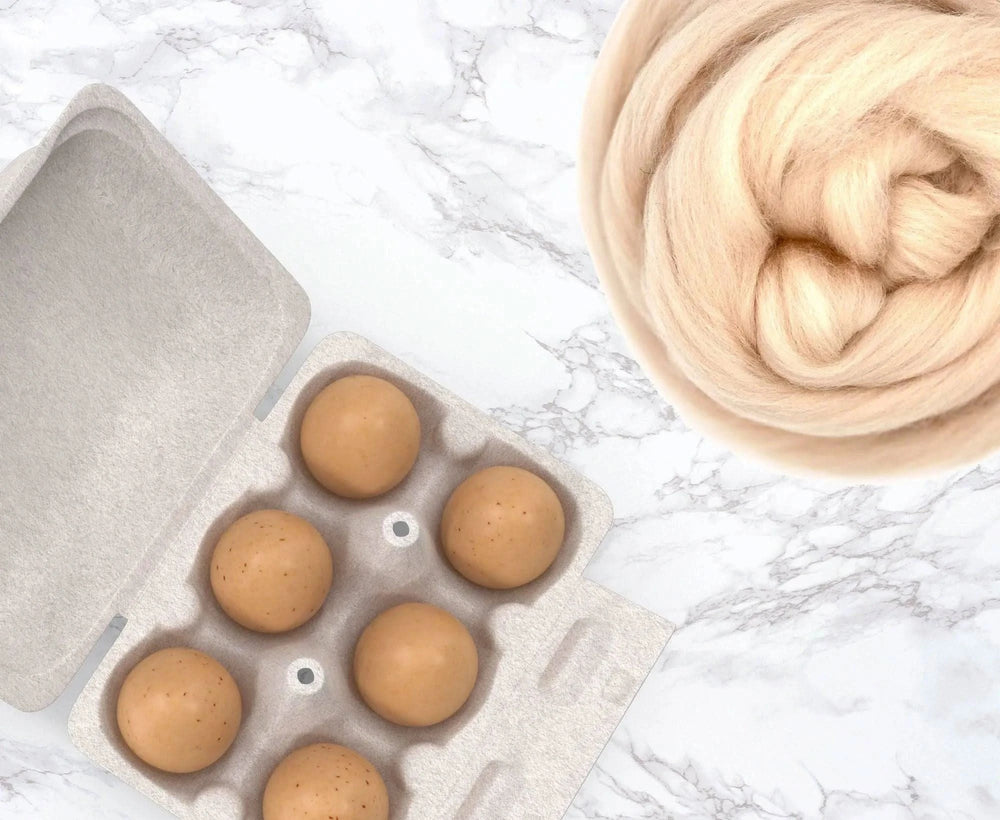 Merino Eggshell Dyed Wool WoW