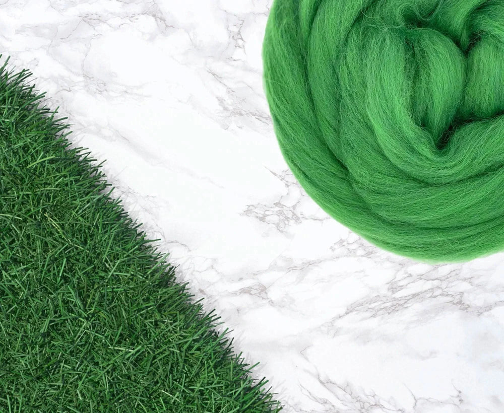 Merino Grass Dyed Wool WoW