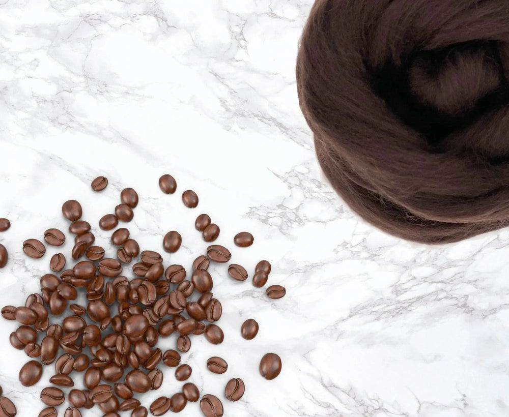 Merino Mocha Dyed Wool WoW