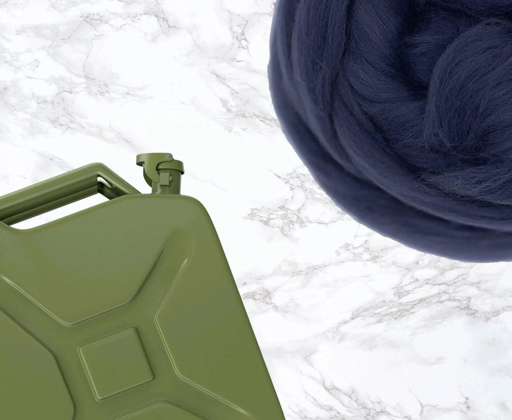 Merino Petrol Dyed Wool WoW