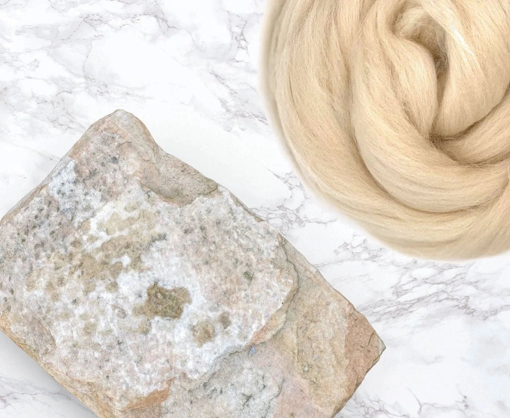 Merino Sandstone Dyed Wool WoW