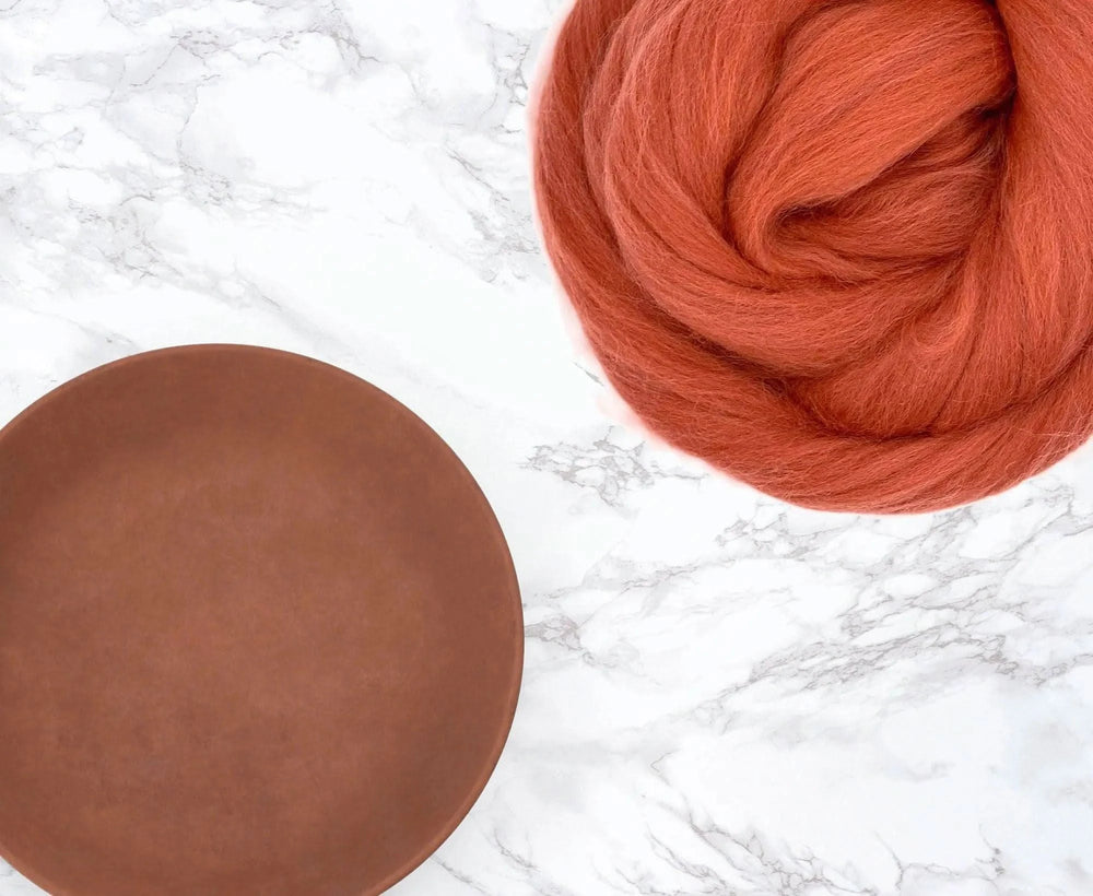 Merino Terracotta Dyed Wool WoW