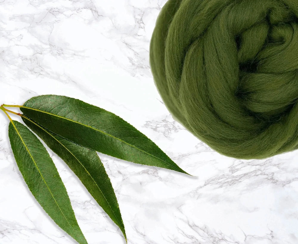 Merino Willow Dyed Wool WoW