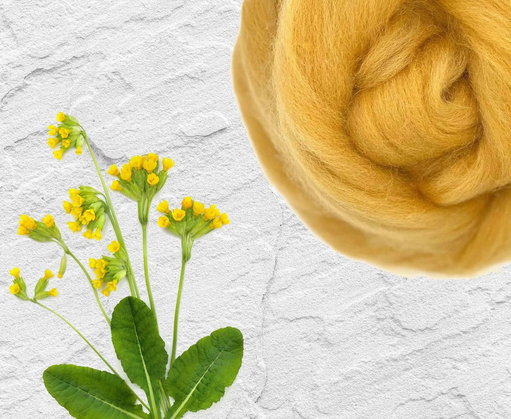 Shetland Corn Dyed Wool WoW