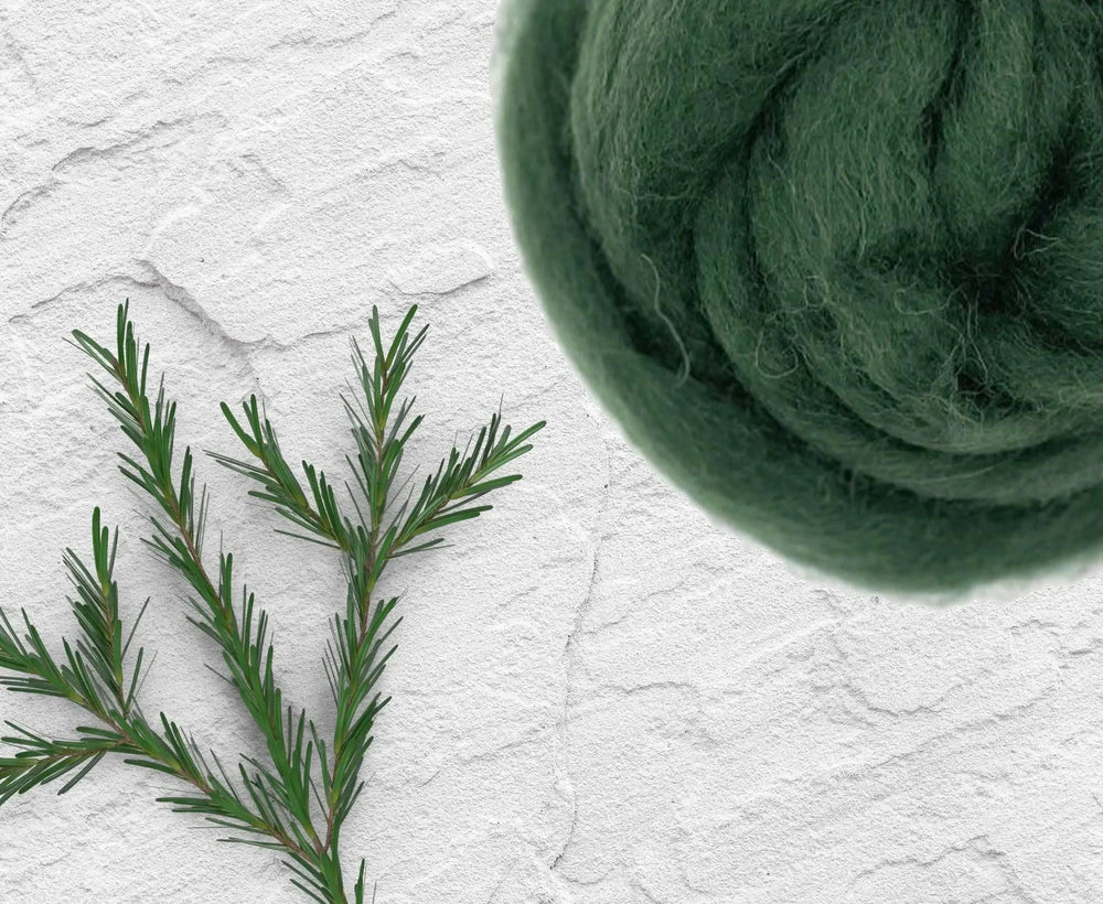 Shetland Evergreen Dyed Wool WoW
