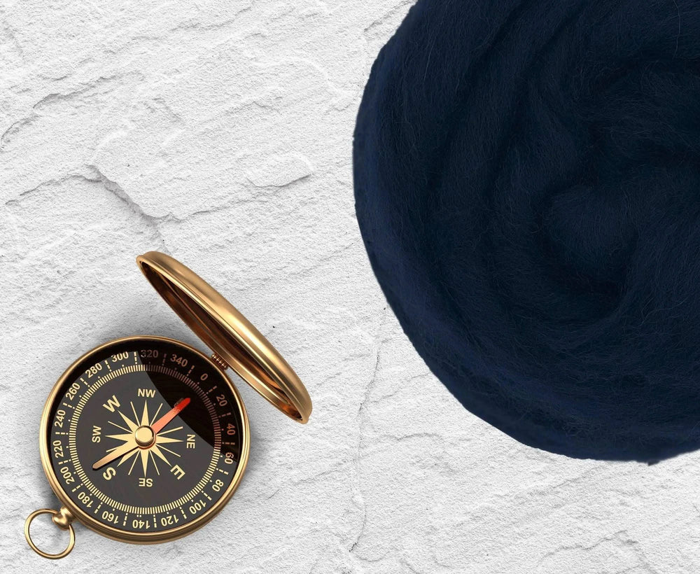 Shetland Midnight Dyed Wool WoW