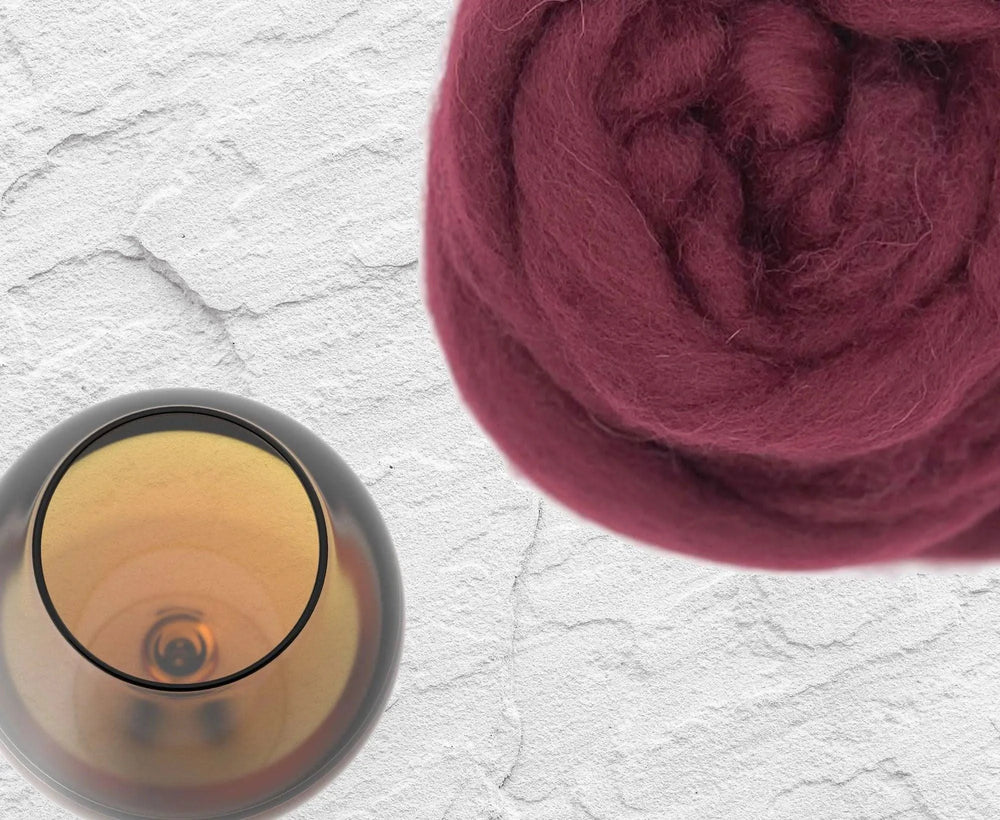 Shetland Sherry Dyed Wool WoW