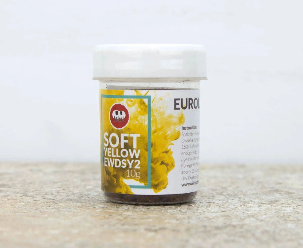 Soft Yellow Eurolana Wool Dye Eurolana Dyes WoW