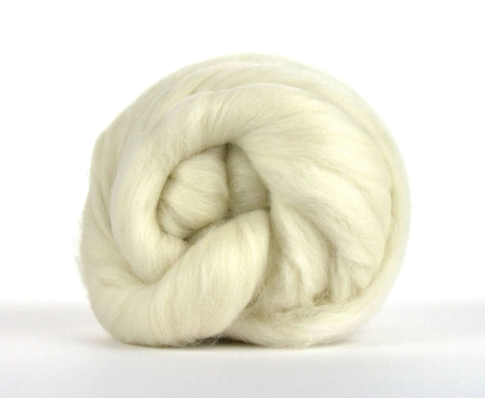 23mic 64's Organic Merino Top Natural Wool Top WoW