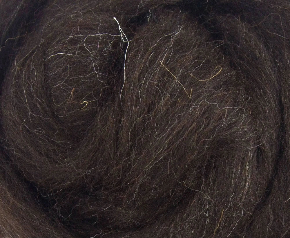 Black Jacob Top Natural Wool Top WoW