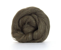 Brown Blue Faced Leicester Top - World of Wool