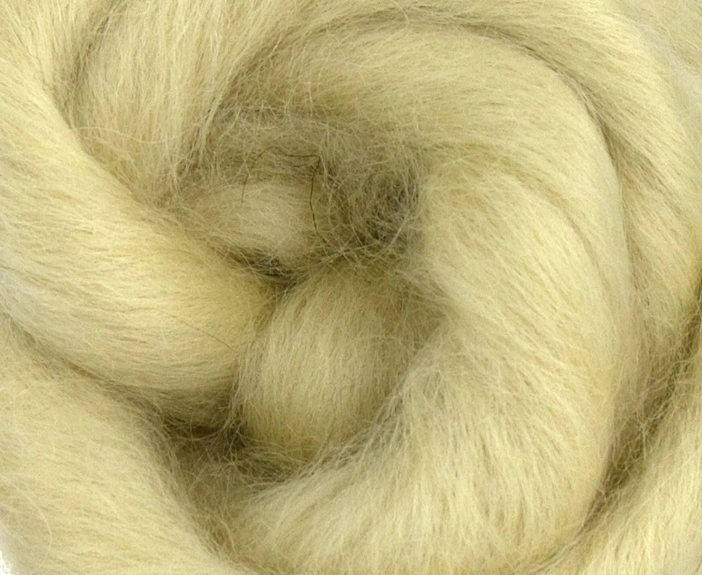 Wensleydale Top Natural Wool Top WoW