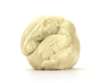 Bleached Tussah Silk Brick - World of Wool