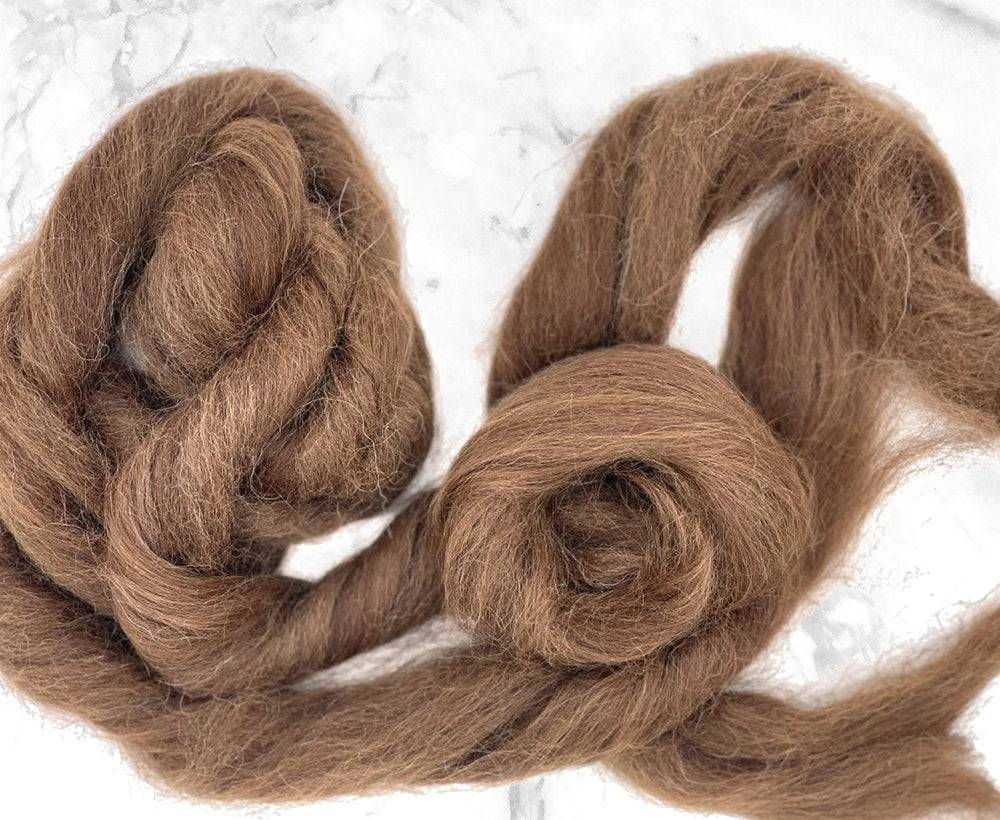 Brown UK Alpaca Top - World of Wool