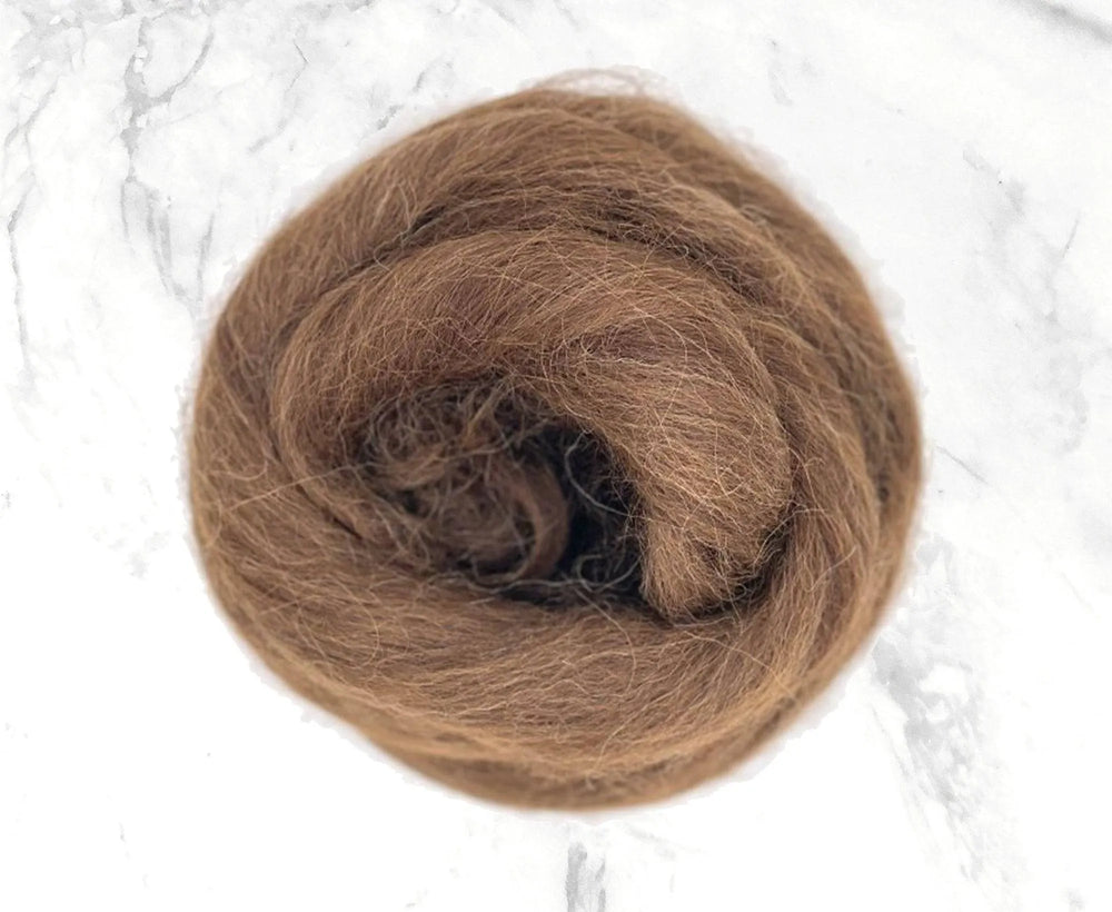 Brown UK Alpaca Top - World of Wool