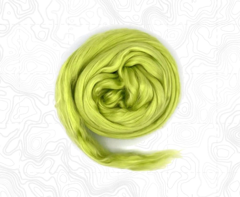 Kingstown Green A Grade Mulberry Silk Top Speciality Fibres WoW