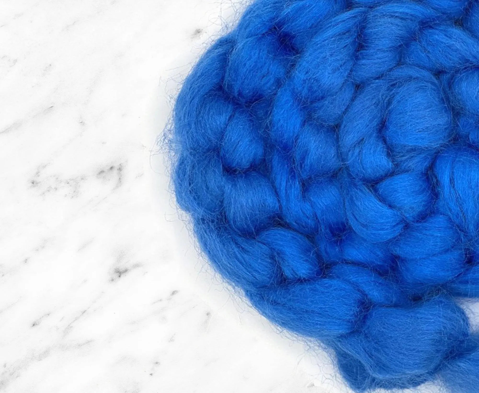Blue Super Bright Trilobal Nylon Top - World of Wool