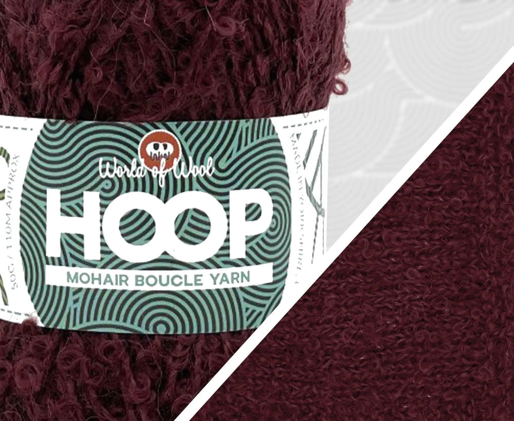 Elk Mohair Hoop Boucle Yarn WoW