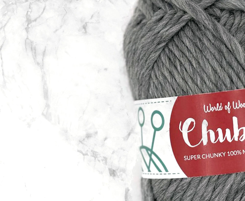 Natural Grey Merino Super Chunky Weight - World of Wool