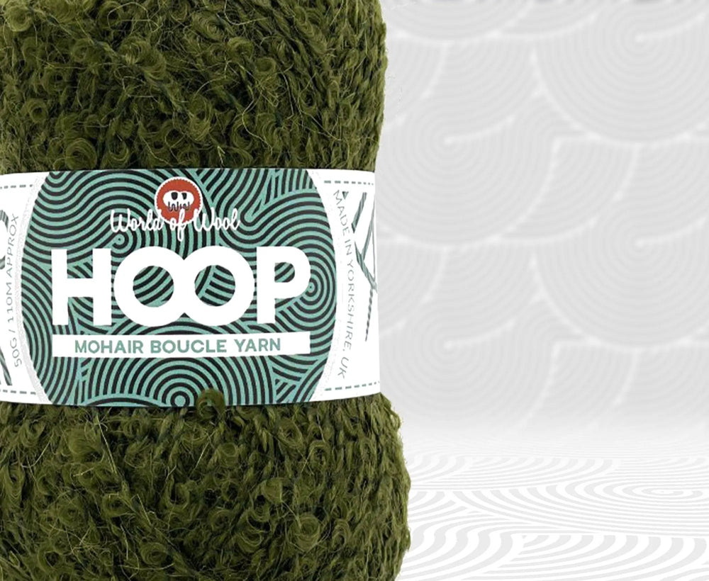 Turtle Mohair Hoop Boucle - World of Wool