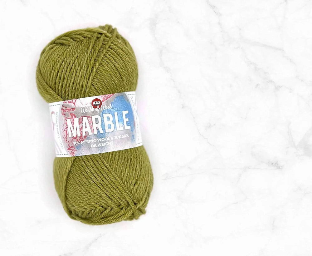 Watergrass Marble DK Yarn WoW