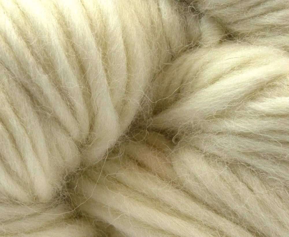 White Jacob Super Chunky Weight Hank Yarn WoW