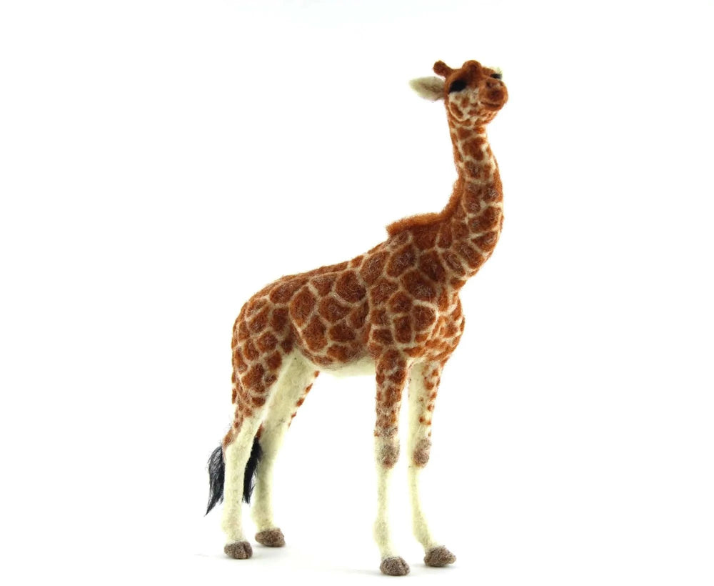 Gino The Giraffe | Needle Felting Kit Felting Kits WoWkit
