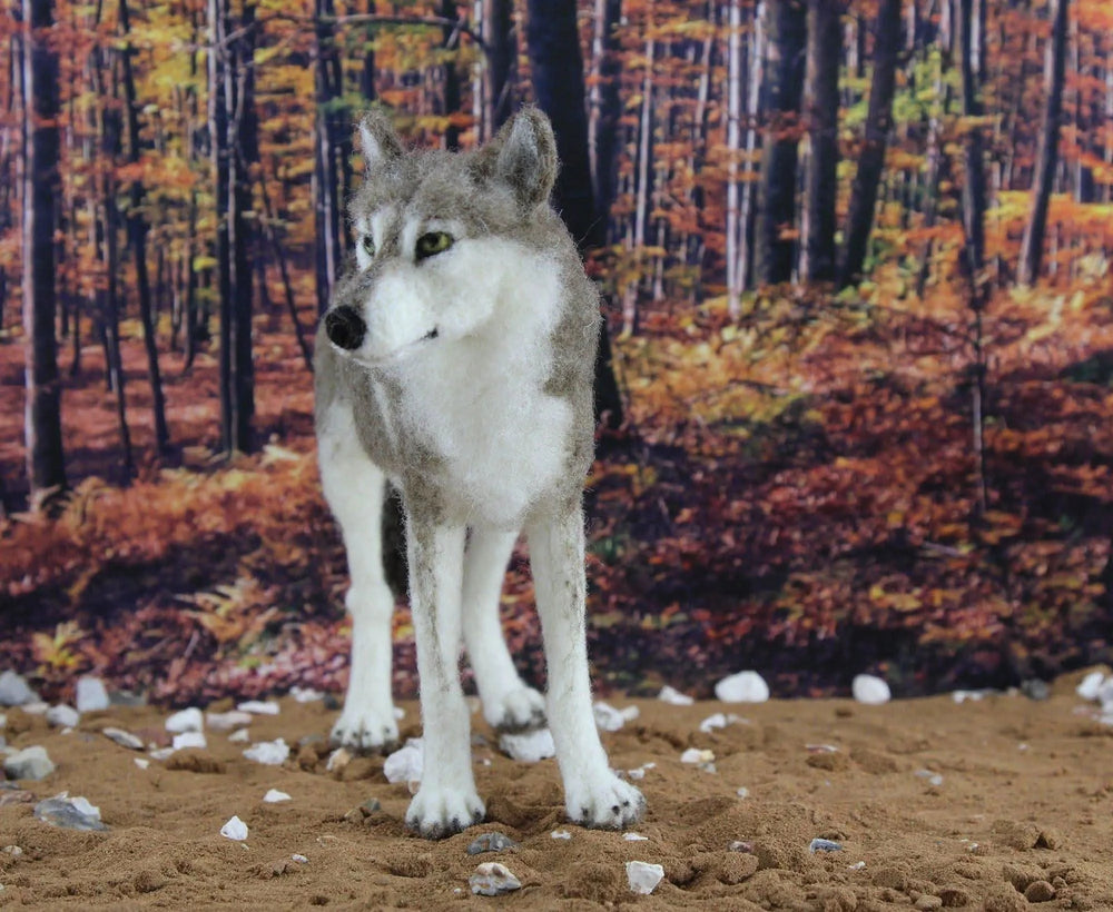 Winston The Wolf | Needle Felting Kit Felting Kits WoWkit