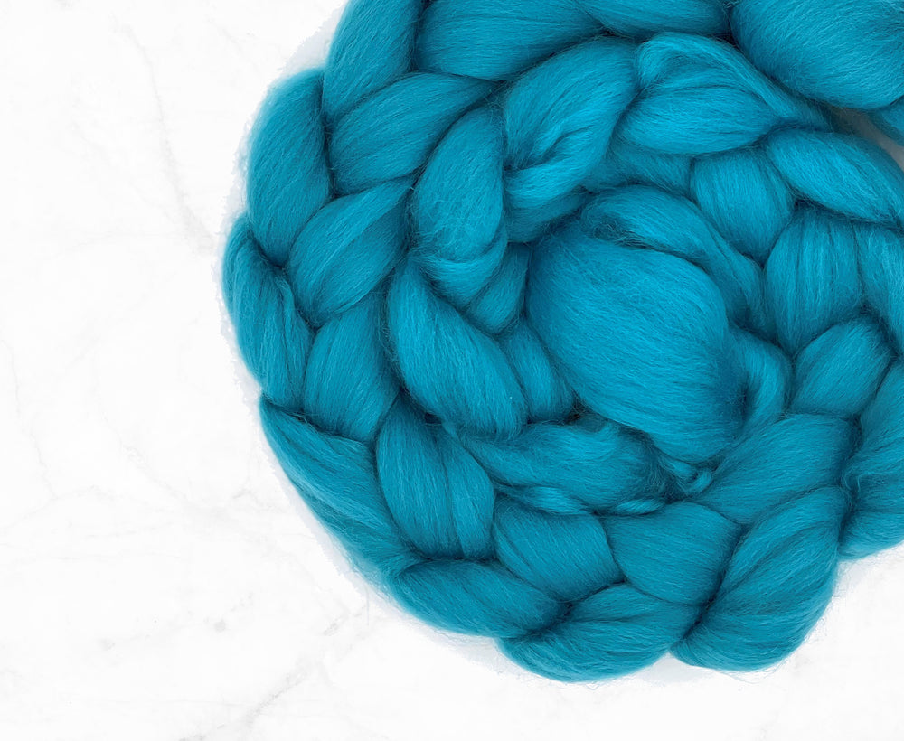 Merino Cerulean Jumbo Yarn - World of Wool