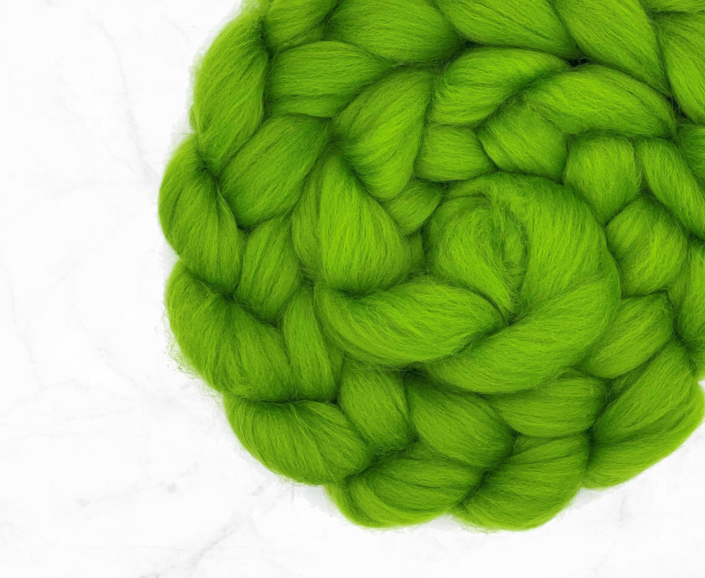 Merino Chartreuse Jumbo Yarn - World of Wool